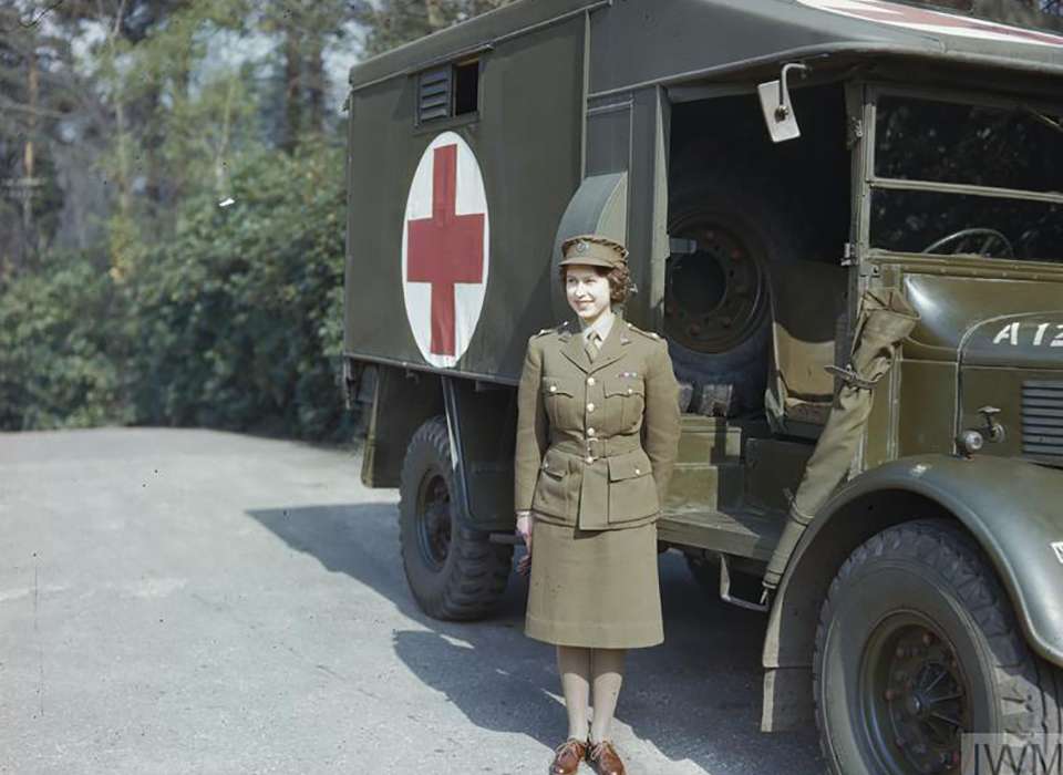Queen Elizabeth During World War 2
